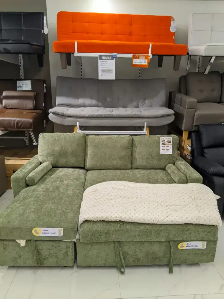 PROMO SOFA L+SLEEPER