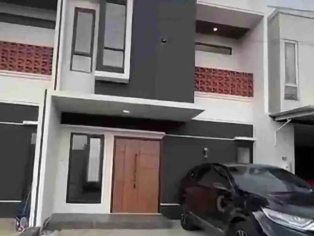 Rumah Ready Stock 2 Lt Plus Rooftop di Beji Dekat Toll Kukusan, Krukut, Margonda, Stasiun Depok Baru, UI, Detos