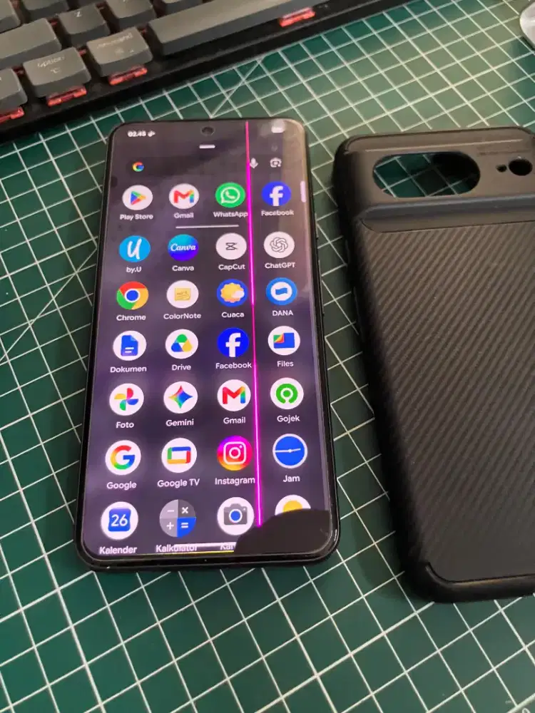 Hp google Pixel 8 resmi beacukai minus layar kaya di foto