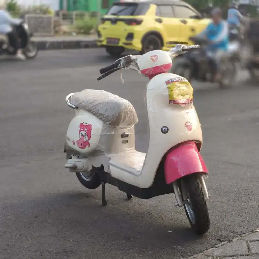 PROMO AKHIR BULAN SEPEDA LISTRIK YADEA MIA HANYA 6 JUTAAN