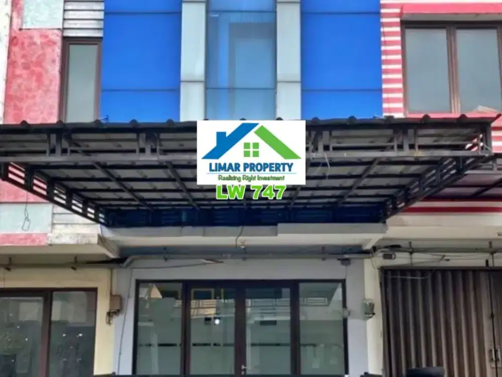 Ruko 2 Lantai Siap Huni dan Strategis Harga Bagus di Legenda Wisata Cibubur