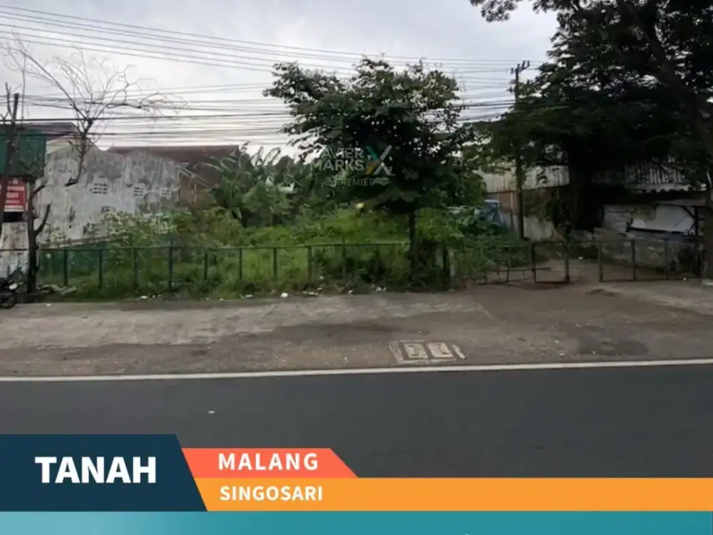 Super Murah Dijual Tanah di Mainroad Singosari Malang Dekat Exit Tol