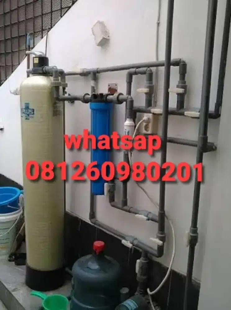 Pemasangan filter air bersih