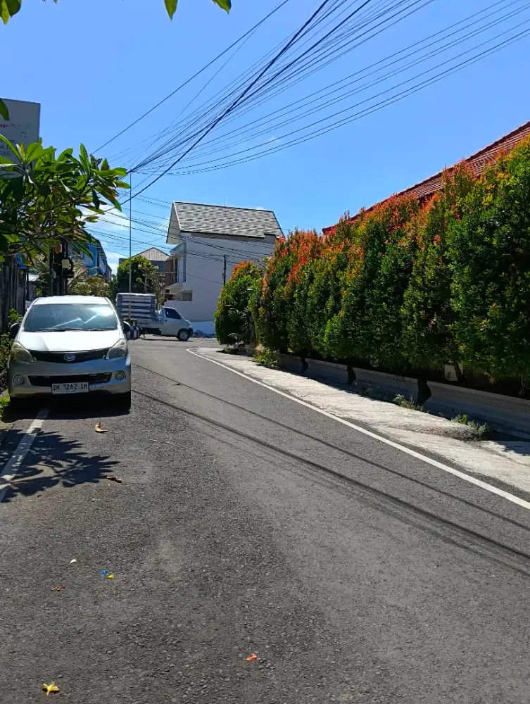 Di jual tanah jalan Batu Sari, Denpasar, Bali