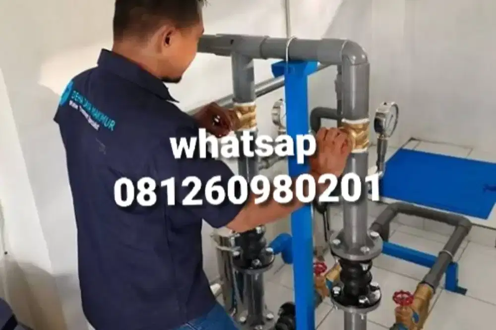 Pemasangan filter air bersih