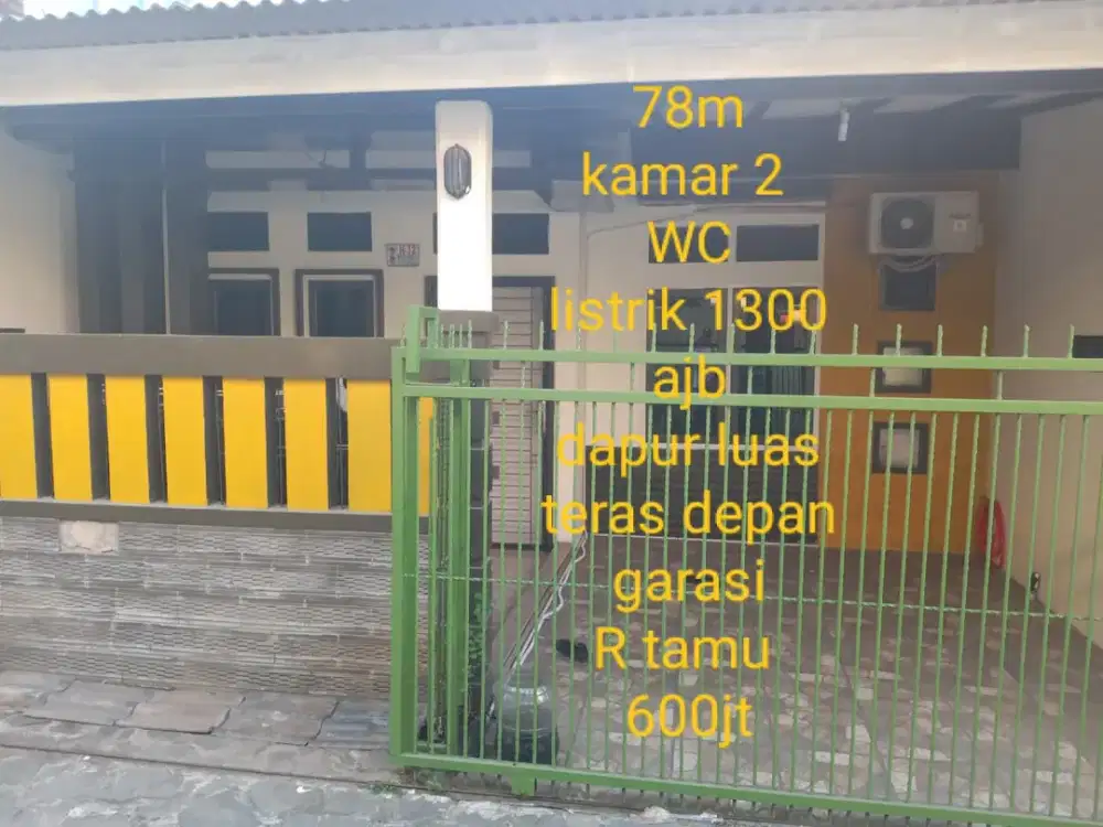 Dijual cepat rumah di Cipondoh  Tangerang