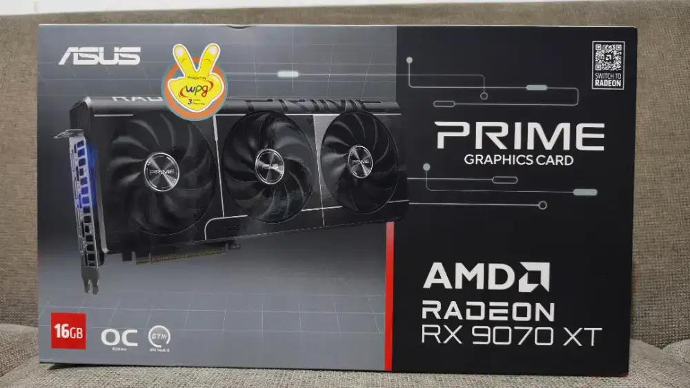 Asus Prime 9070 XT - Baru Segel