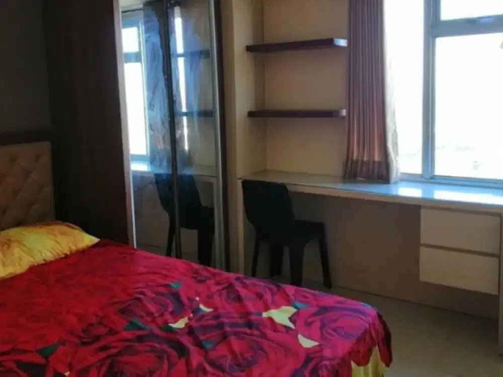 Apartemen Educity 2BRcorner lt 28 full furnished(hanya utk investor, msh trsewa)