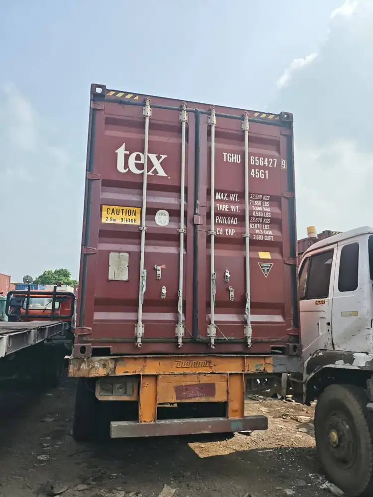 Kontainer dry 20ft kondisi 70-80%