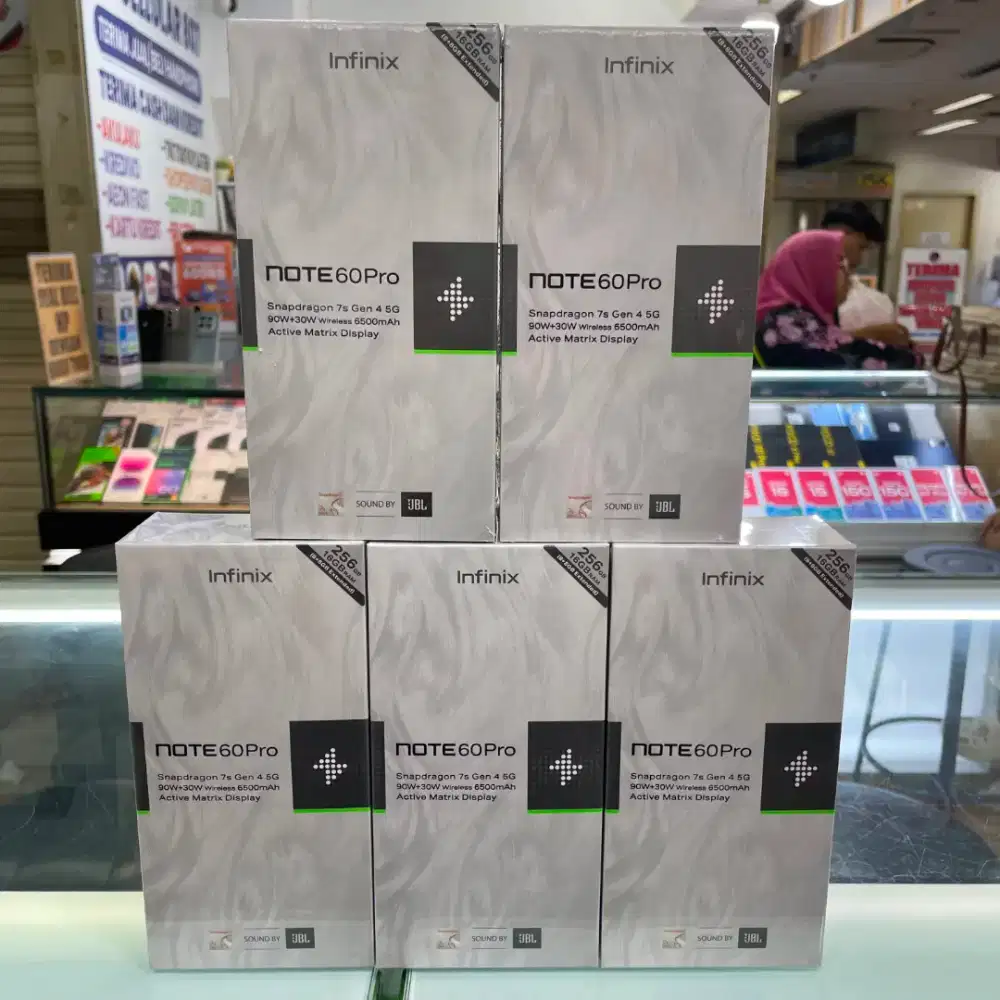 Infinix Note 60 Pro 5G ram 8gb+8gb/256gb baru garansi resmi harga prmo