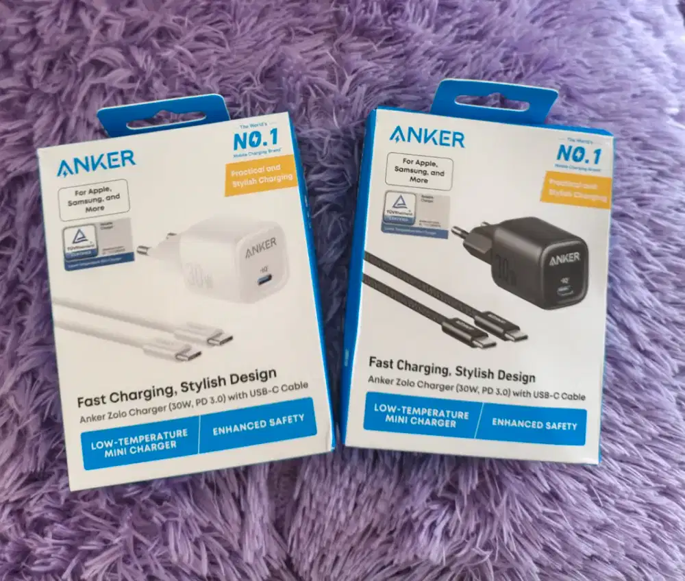 Anker 30w + kabel c to c
