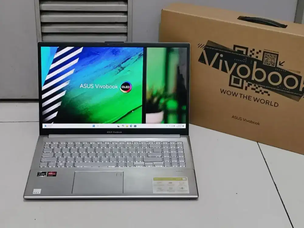 LIKE NEW ASUS VIVOBOOK GO 15 E1504FA OLED garansi masih 26-08-2026