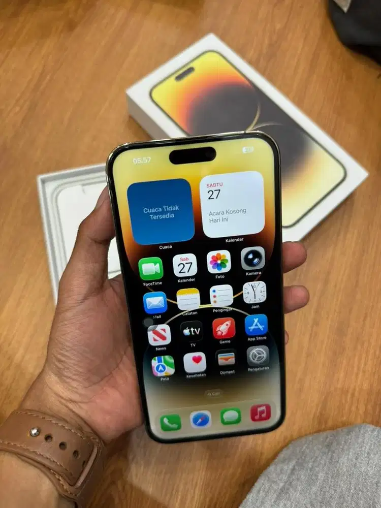 Iphone 14 pro max 128gb gold all operator