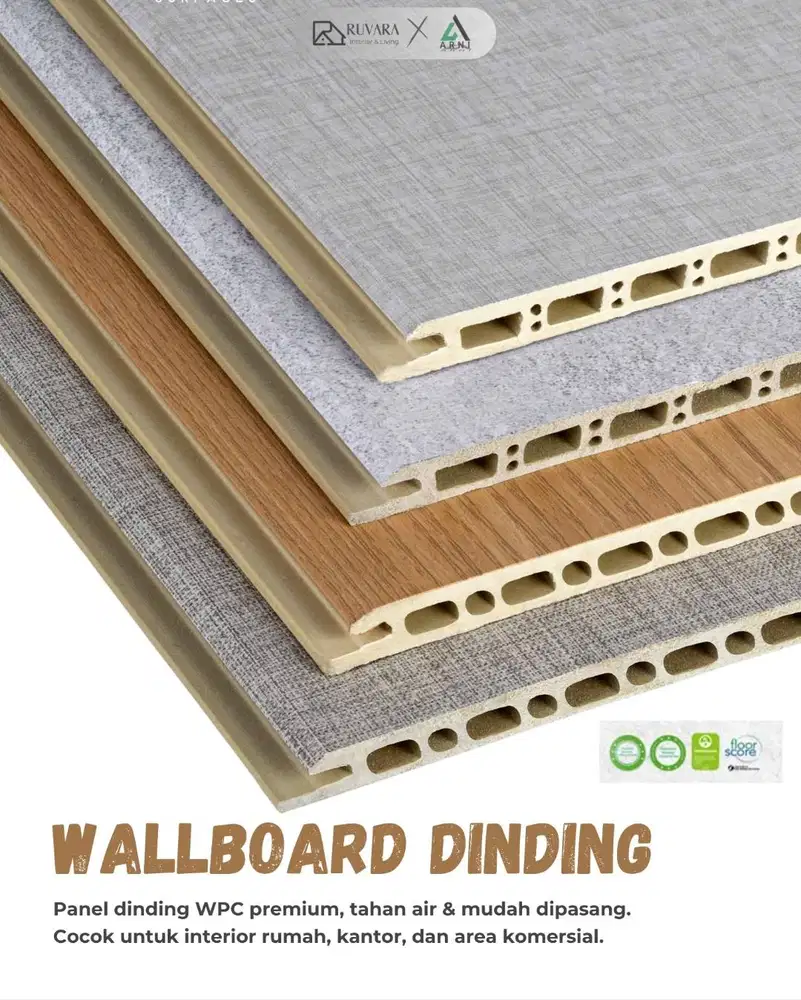 Wallboard Champion Panel Dinding Interior HD Film 8mm & 9mm