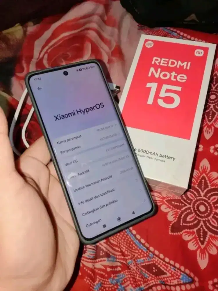 REDMI NOTE 15 RAM 8/256 BLACK
