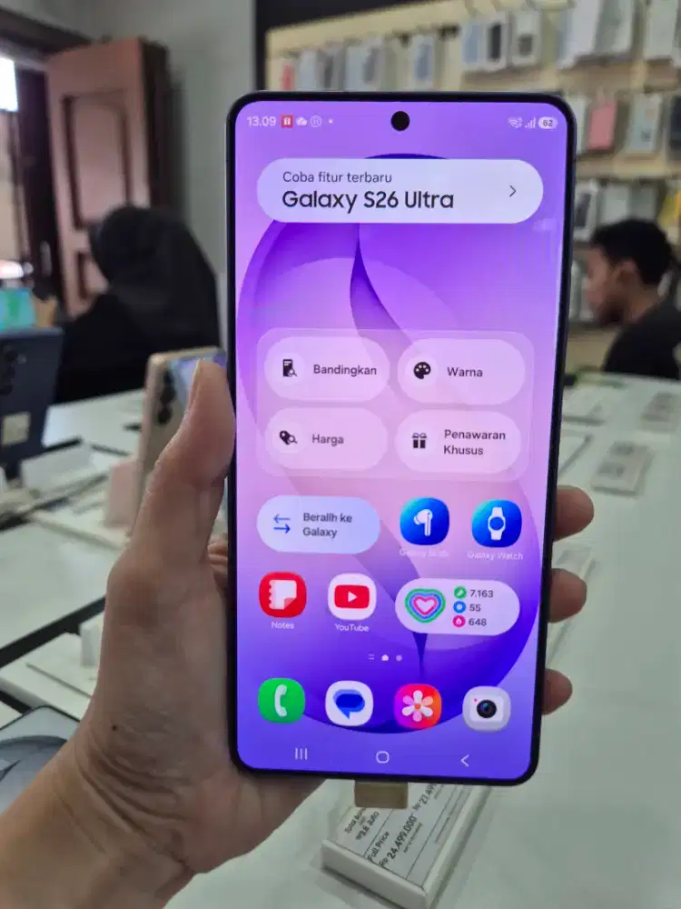 New samsung S26 ultra ram 12/256 garansi sein