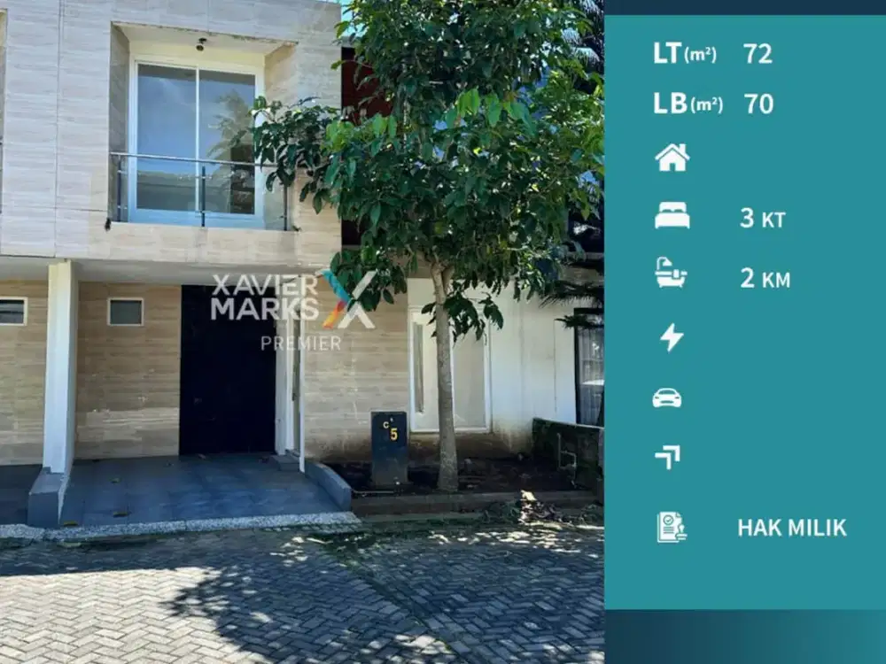Dijual Rumah Villa Bangunan Baru di Dau Malang