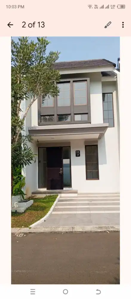 Disewa Rumah Baru 2 lantai 2kamar tidur