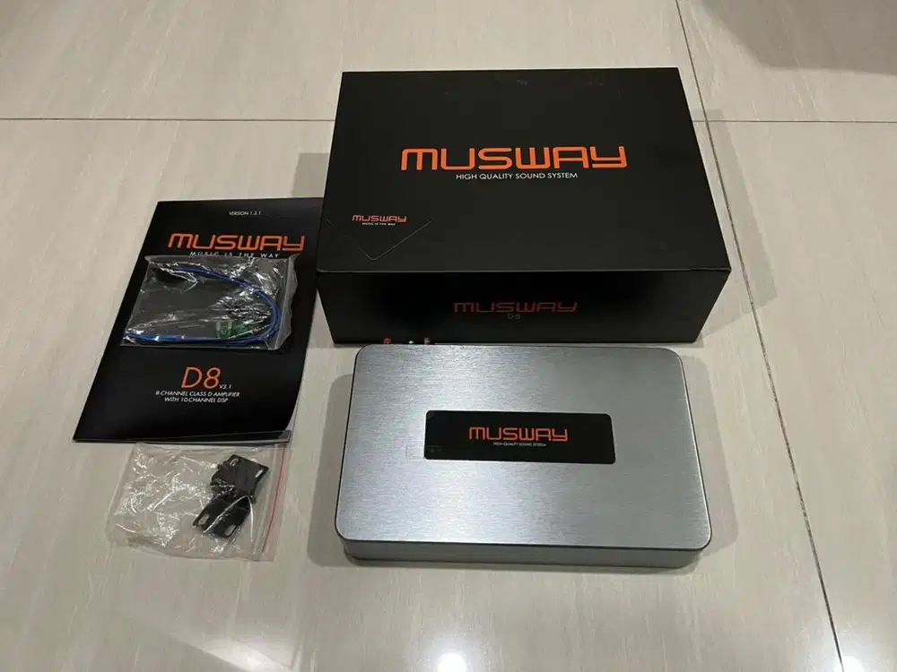 Musway D8 DSP 8CH PROCESSOR