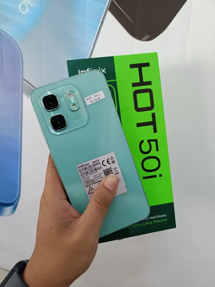 Infinix hot 50i ram 6/128 second