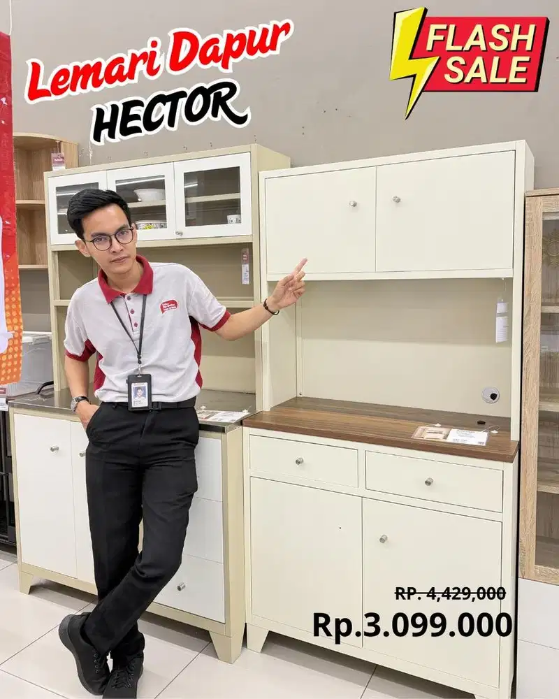 Promo Cicilan By Homecredit Lemari Dapr Hector
