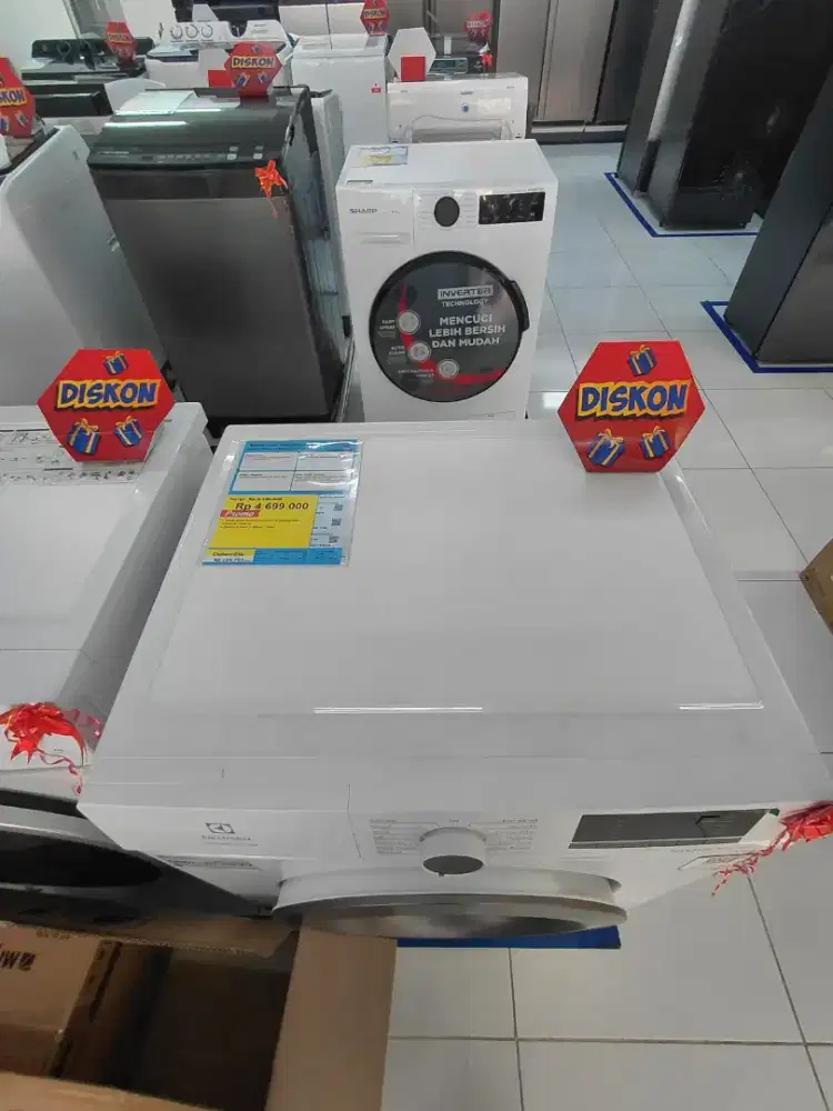 Mesin Cuci Electrolux 7KG inverter 150 watt