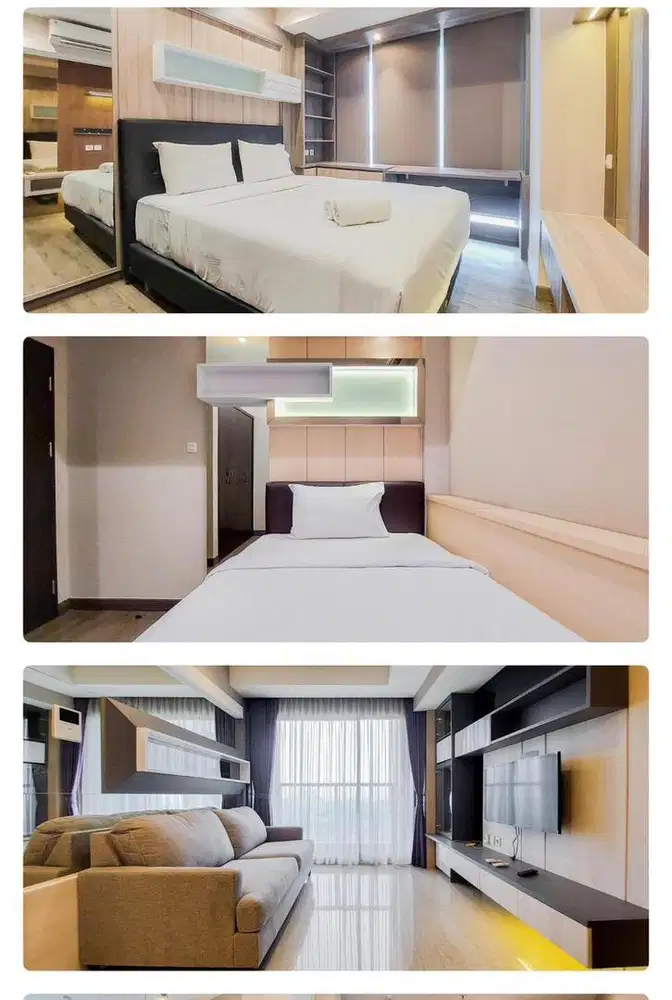 Disewakan 2BR Branz BSD Apartment (Tahunan)