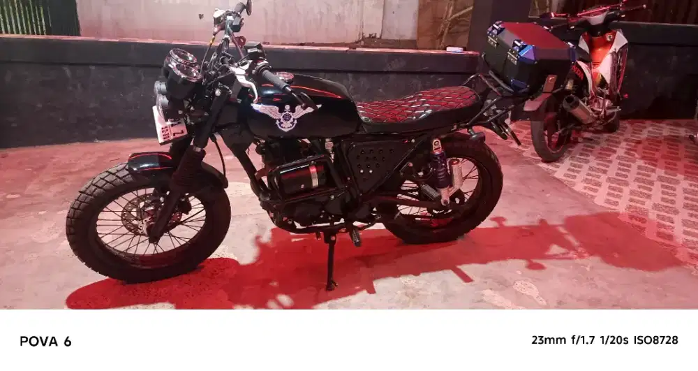 Yamaha Scorpio 2005 Full Modif Custom Scrambler - Part Premium