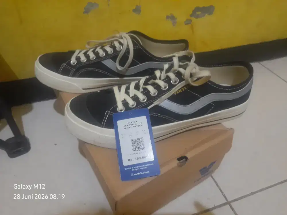 Ventela New Public Low Black Natural