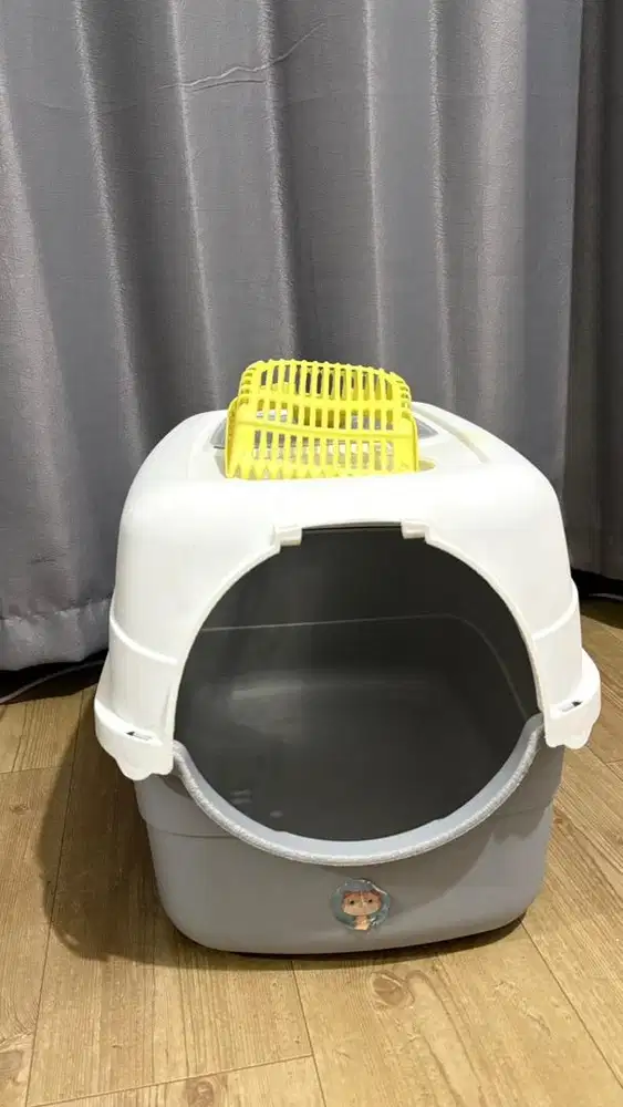 CAT LITTER BOX BAK PASIR