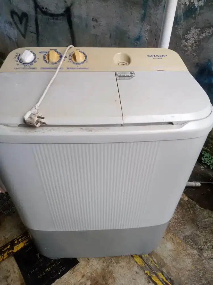 Jual mesin cuci 2 tabung normal semua