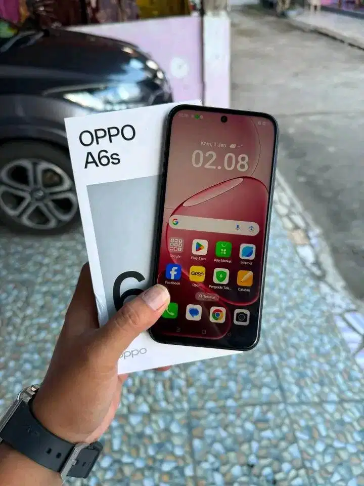 Oppo A6s Ram 8+16gb/256gb baru unboxing