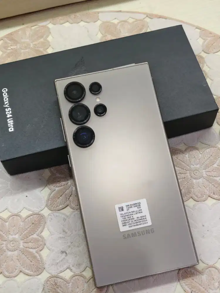 Samsung s24 ultra 12/256gb titanium gray fullset sein
