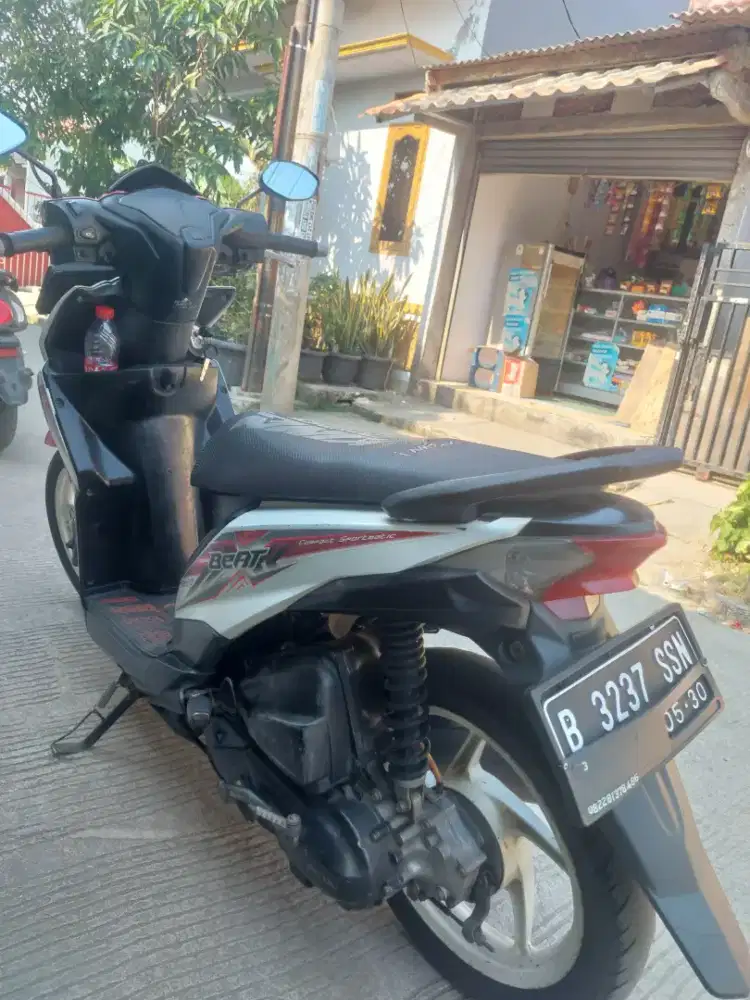 Honda Beat Fi tahun 2015surat-surat lengkap