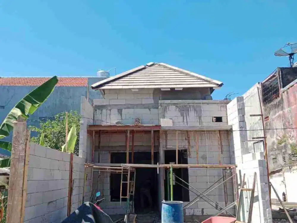 2 Unit Rumah Baru on Progress di Perum Tropodo Indah, Waru, Sda