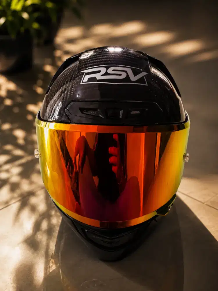 BU - RSV FFC21 Carbon Look + Visor Iridium