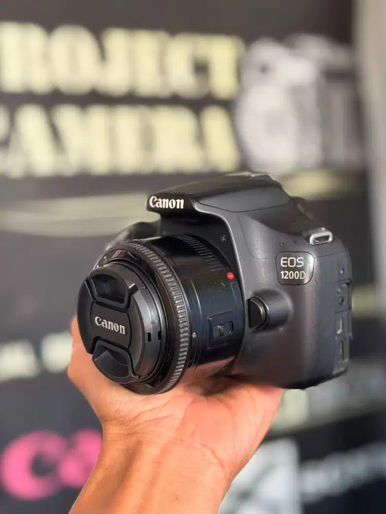 Canon 1200d + Canon 50mm f1.8 ii Paket Hemat