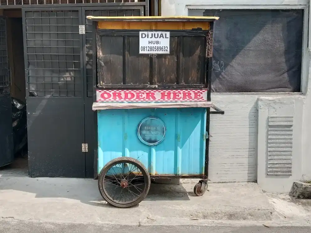 Dijual gerobak serbaguna