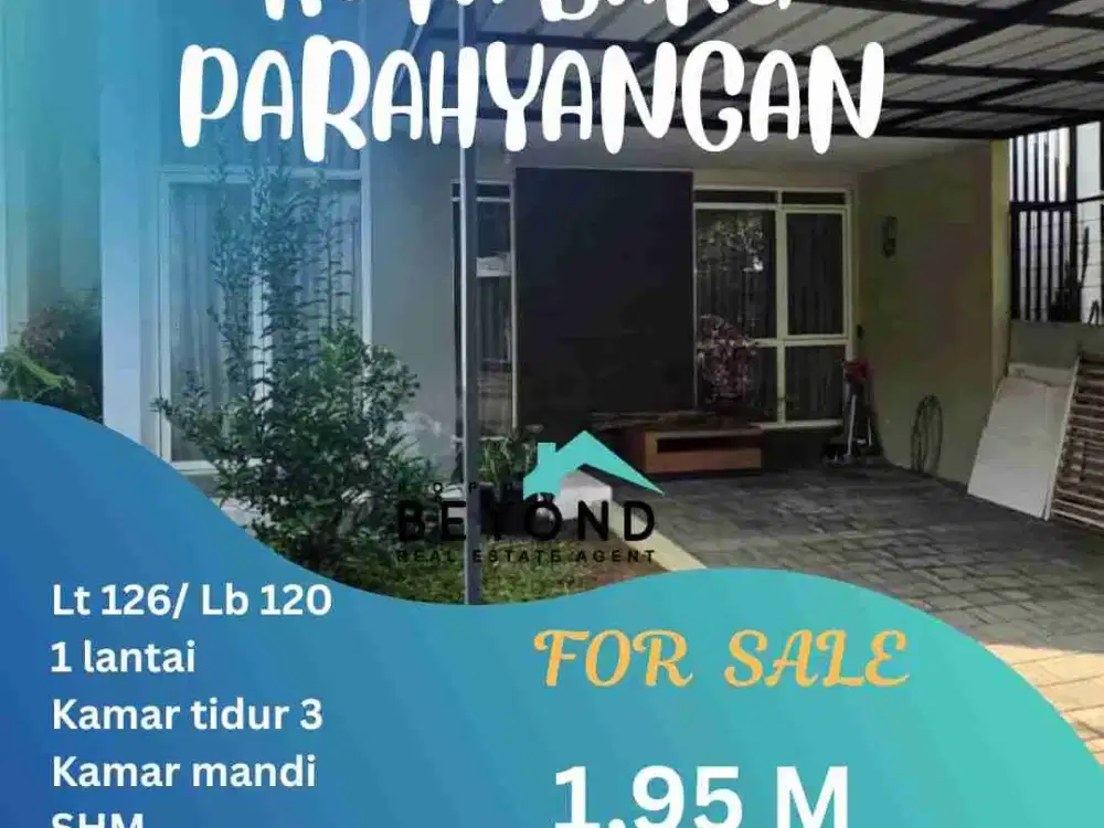 For Sale Rumah 1,5 lantai murah di tatar Naganingrum