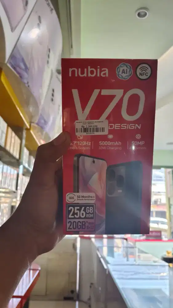 Ready nubia v70 8/256