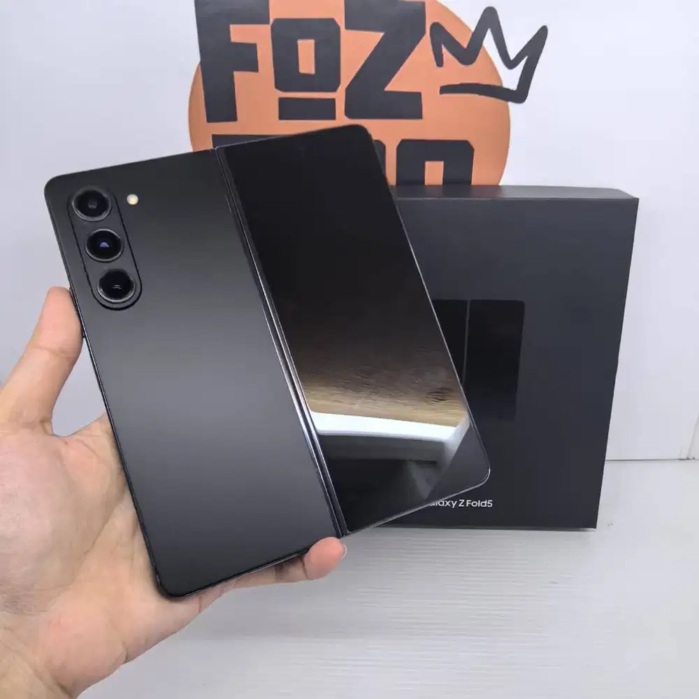 Samsung Z Fold 5 FULLSET Black 12/256GB No Minus No Kendala
