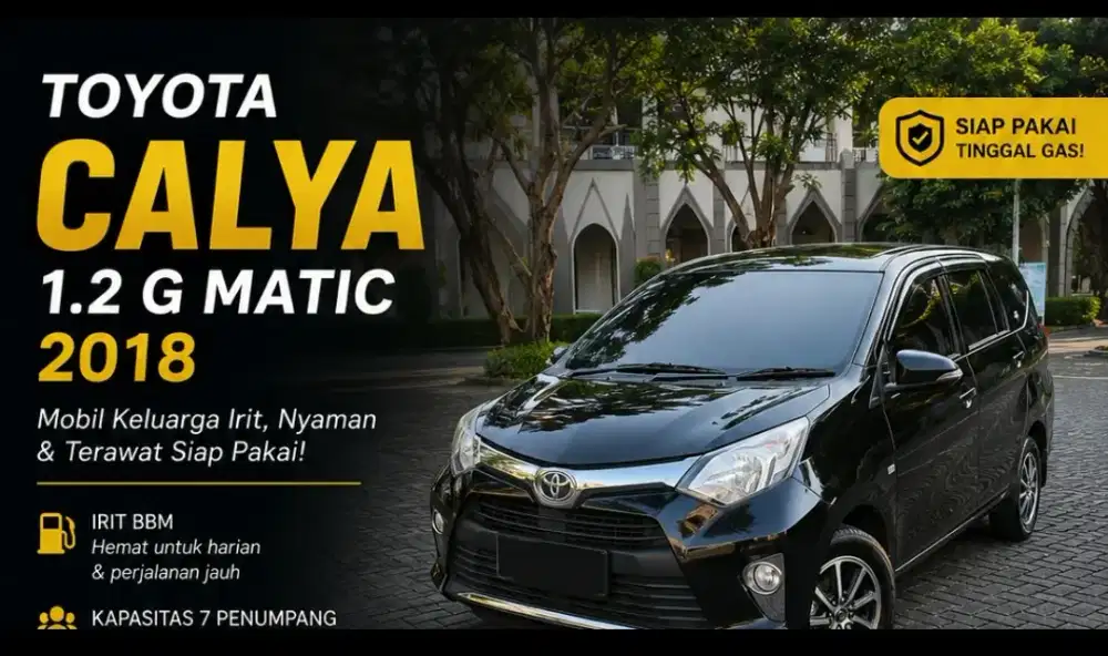 Jual segera Calya 2018
