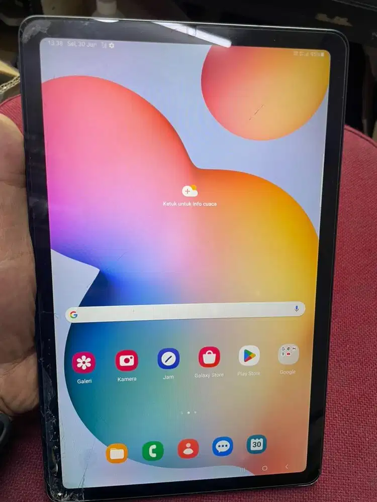 Samsung Tab S6 Lite 4/128GB celluler min retak