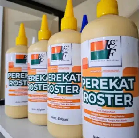 Lem Perekat Roster Bebas Ngaduk dan Kotor 1 botol untuk 120 pcs