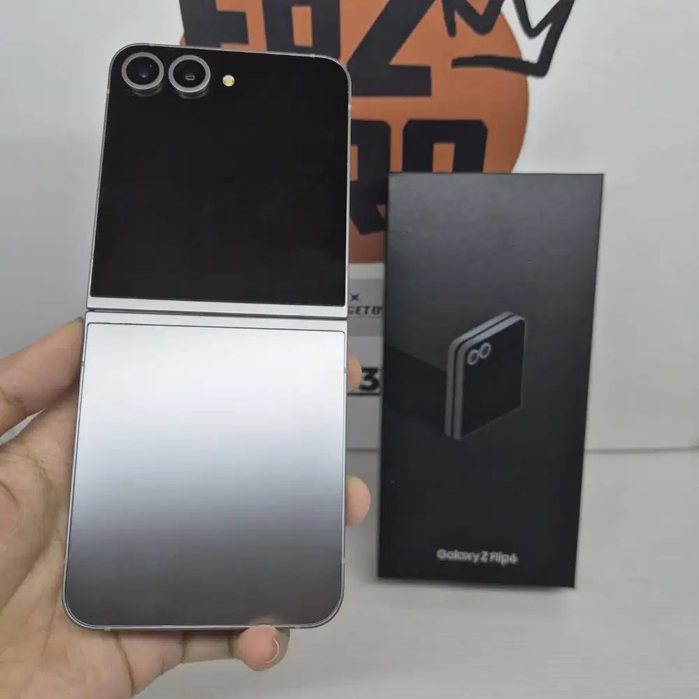 Samsung Z Flip 6 12/256gb Silver FULLSET No Minus EX SEIN