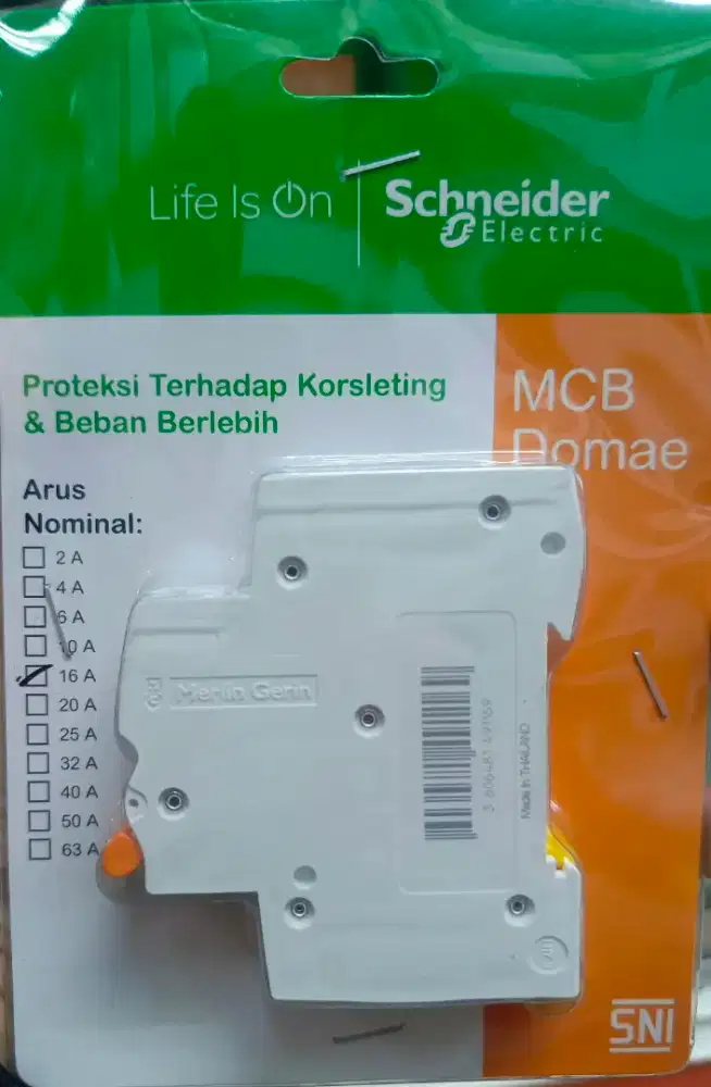 MCB Schneider 16A Original