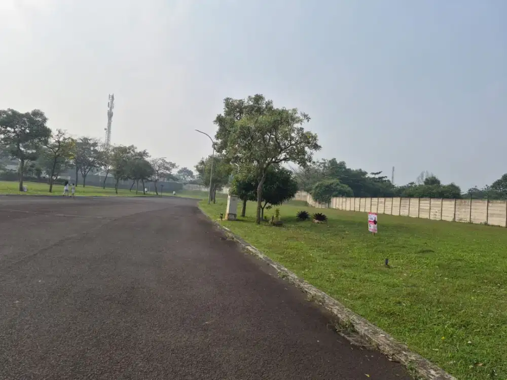 Dijual Kavling Giri Utama Suvarna Sutera Hadap Utara Siap Bangun Suka Suka