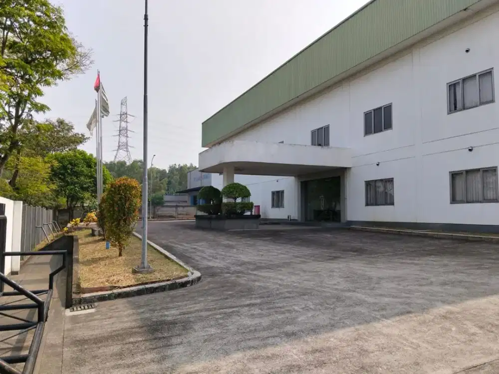 Jual Gudang / Pabrik Siap Pakai di Kawasan Industri Kitic Cikarang