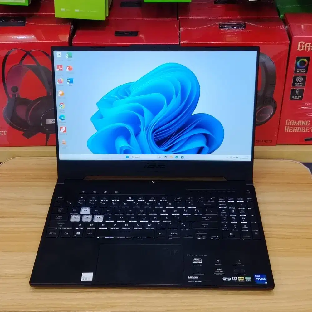 Laptop Gaming Asus Tuf F15 FX517ZC i7 gen12 Ram16 SSD 1TB RTX 3050