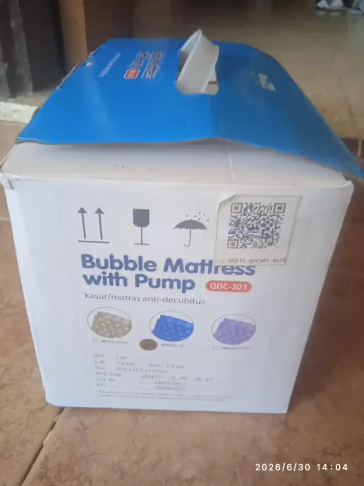 Kasur bubble untuk pasien stroke tidak gerak